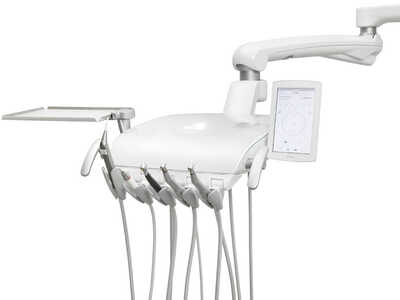 Ancar S-Line Standard Dental Chair with Hanging Hoses